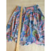 Lauren Ralph Lauren Women's Size 12 Blue Multi Paisley Print Fully Lined Skirt
