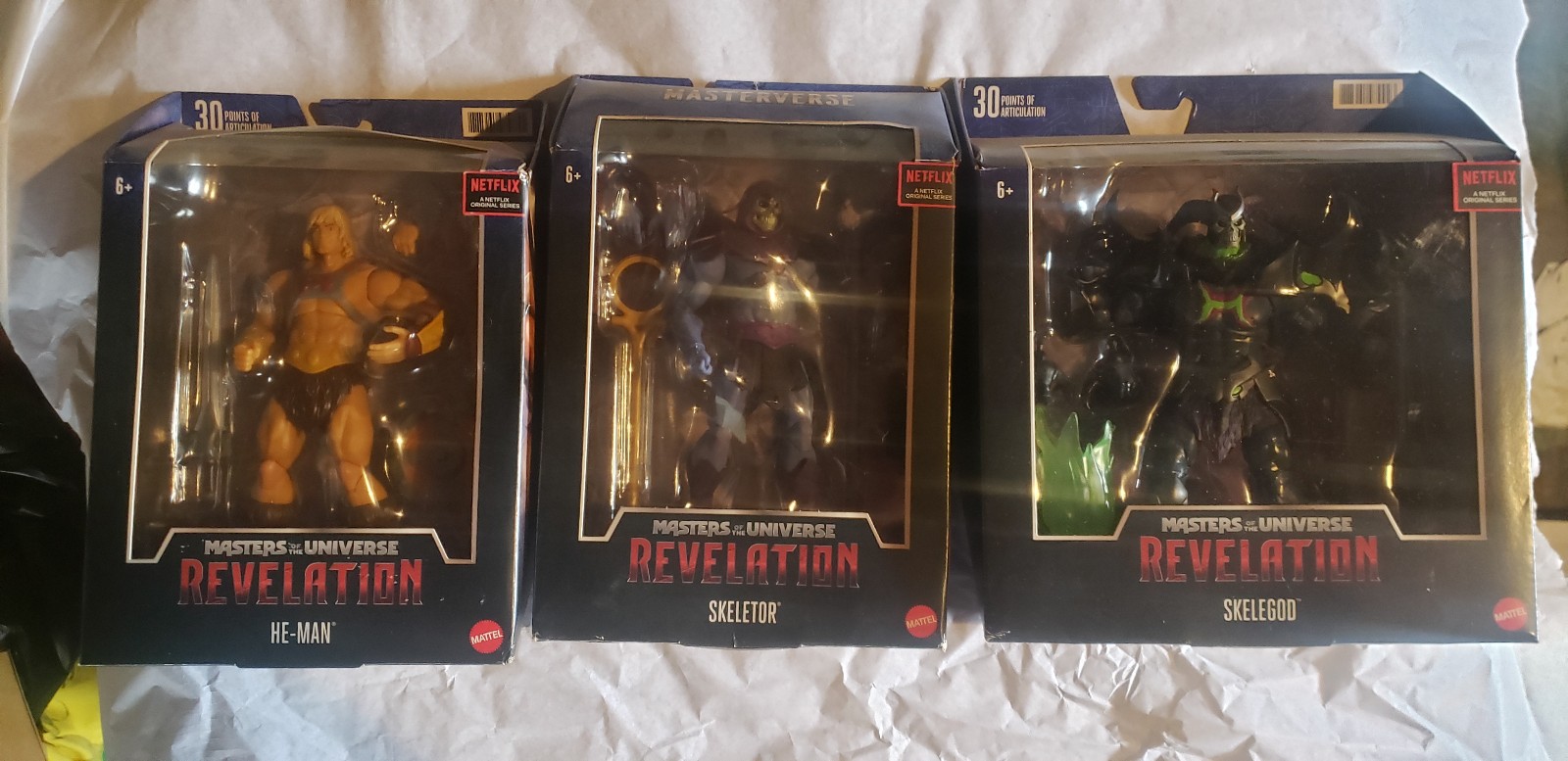Netflix Masters of the Universe: Revelation Action Figure Lot