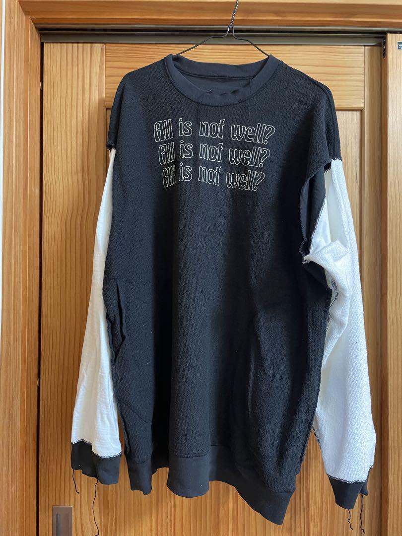 kotohayokozawa REVERSIBLE LONG SWEAT