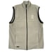 LevelWear Pelham Golf Club Ruggediers Fleece Vest Size S Gray Full Zip Gorpcore