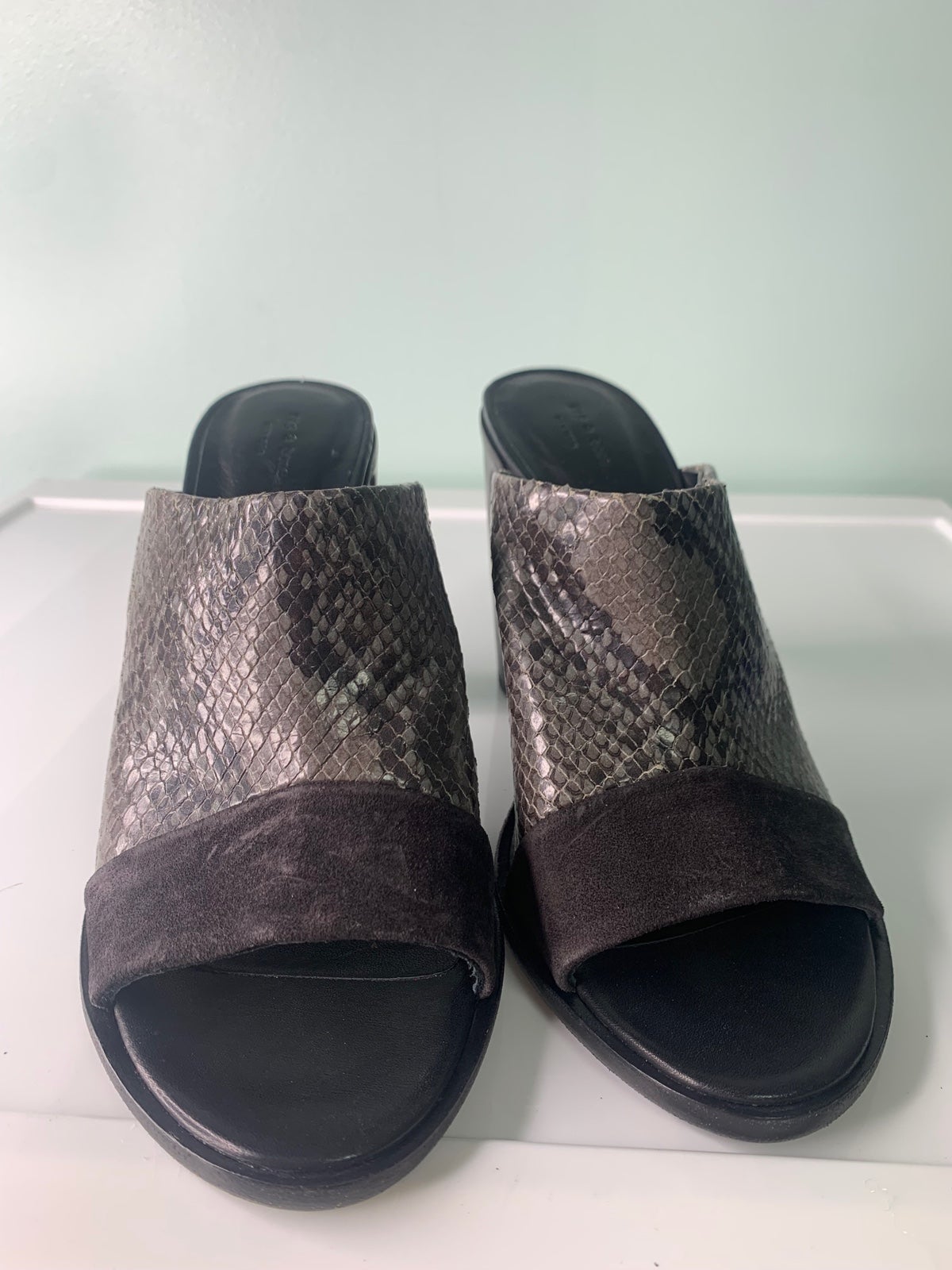 Rag & bone leather mule 39