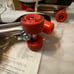 Vintage roller derby skates size 10 white and pink