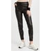 Spanx Leather-Like High Rise Jogger Pants Black Small