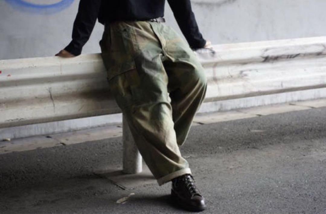 2025年のクリスマスの特別な衣装 ARMY CARGO PANT CAMO Nigel Cabourn 36 Cargo パンツ