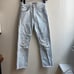 Rag & Bone Light Wash Maya Distressed High-rise ankle slim Jeans