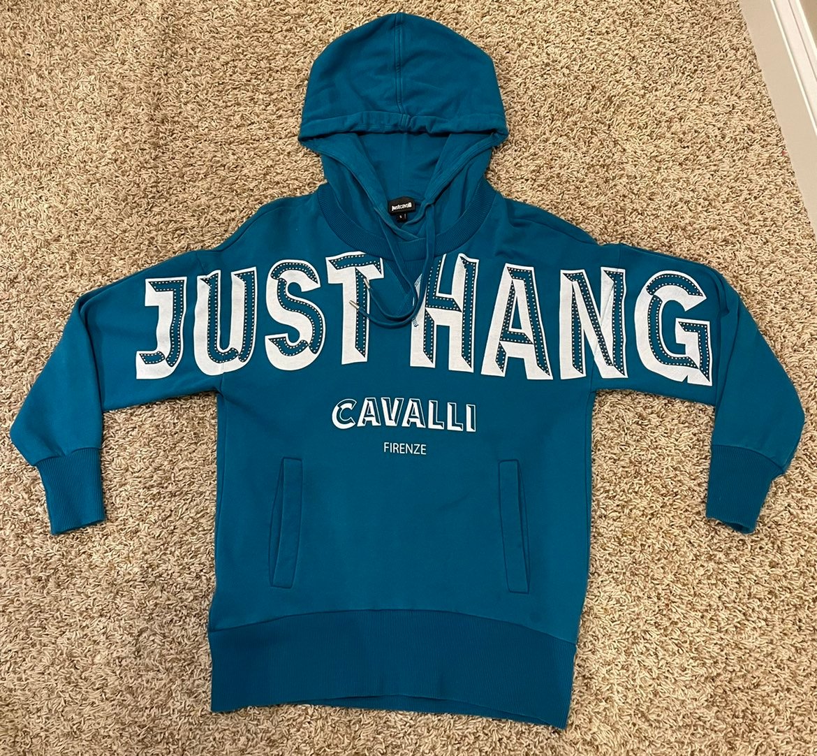 Just Cavalli Just Hang Hoodie size s Retail price 860