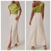 Reformation Tazz Linen Maxi Skirt Size 2 in Oatmeal NWT