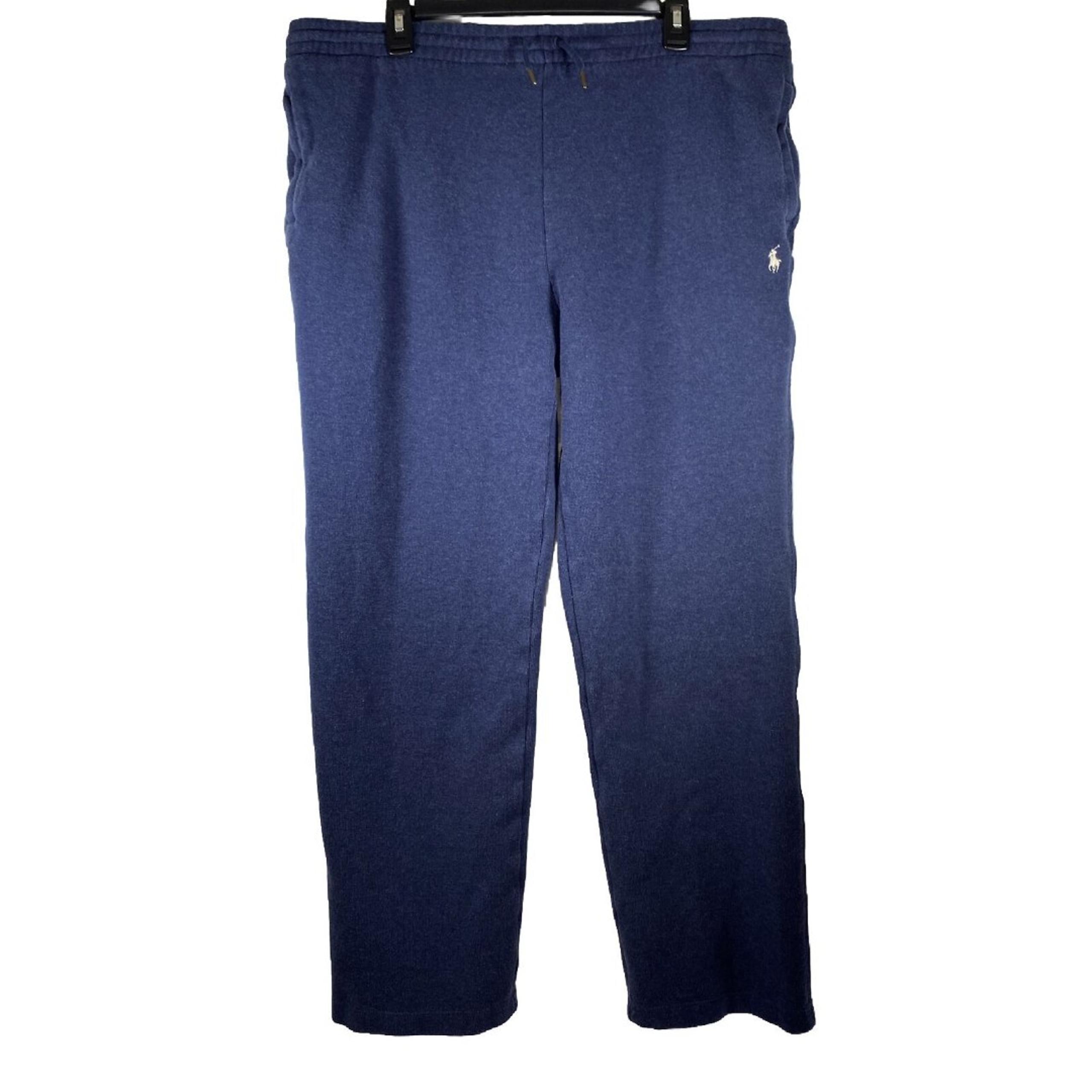 POLO RALPH LAUREN Men’s Joggers Athletic Sweatpants Lounge Pants Blue Sz L