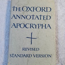 Oxford Anointed Apocrypha RSV 1965 Hardcover with Dust Cover K