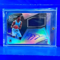 JAREN JACKSON JR 2018 Panini Spectra Rookie Patch Autograph SP /299 Grizzlies