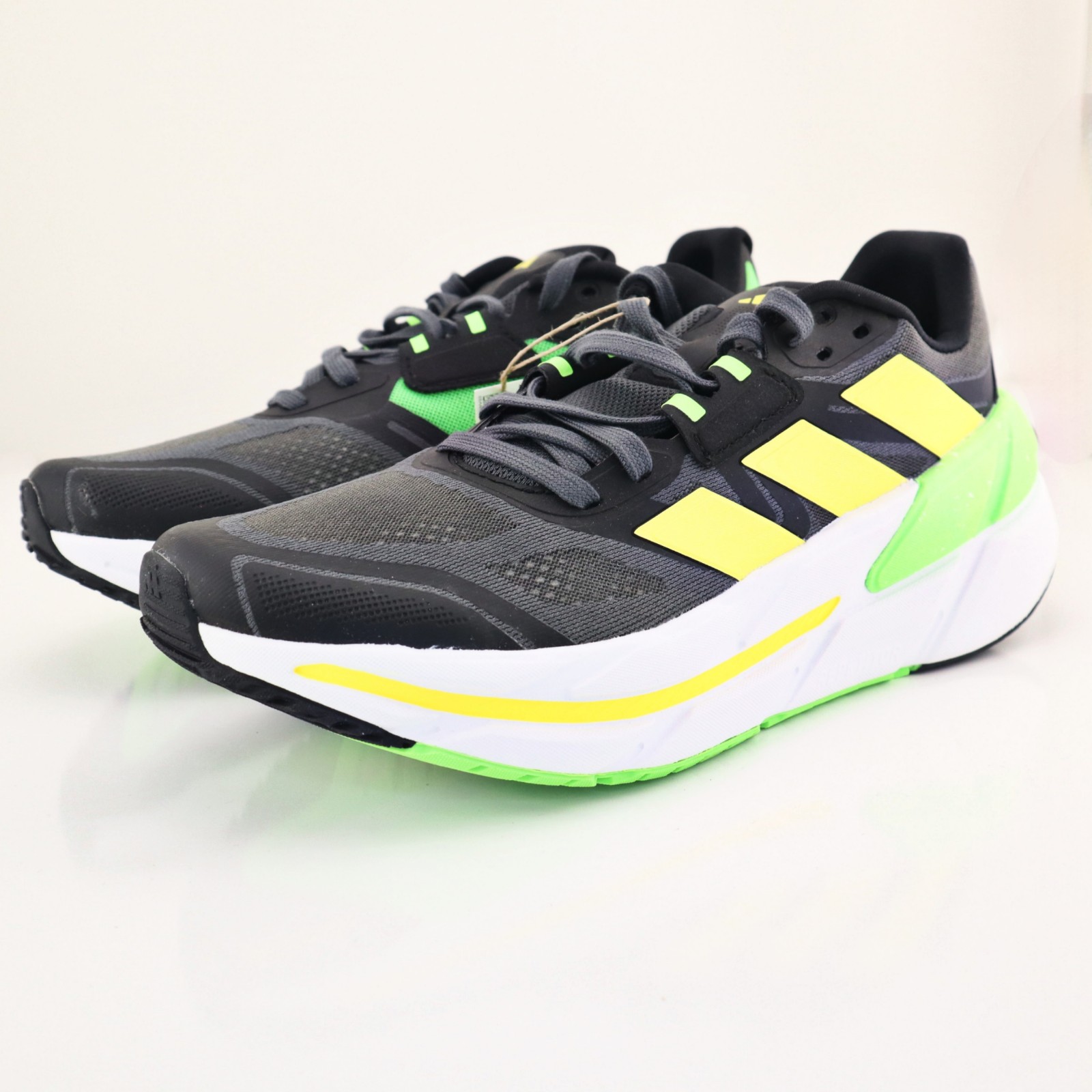 Adidas Adistar CS M GreyYellow Green White Men Running Sports Shoes GX8418 Size8