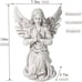 Praying Angel Garden Statue, Religious Fairy Sculpture Waterproof Decorative Fig