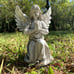 Praying Angel Garden Statue, Religious Fairy Sculpture Waterproof Decorative Fig