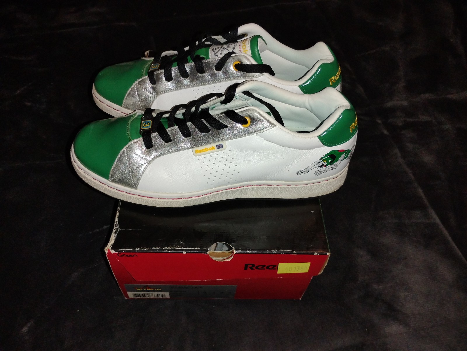 Reebok VOLTRON Mens Net Asset Lace..RARE WITH THE BOX. Size 9