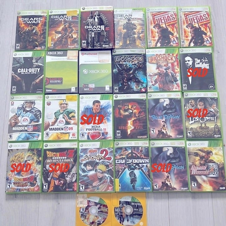 Xbox 360 games bundle