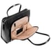 Leather Ladies Laptop Briefcase - Color - Black