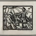Vintage Framed 2 of Martin Silverman Signed Limited Edition Woodcut on Paper
