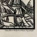 Vintage Framed 2 of Martin Silverman Signed Limited Edition Woodcut on Paper