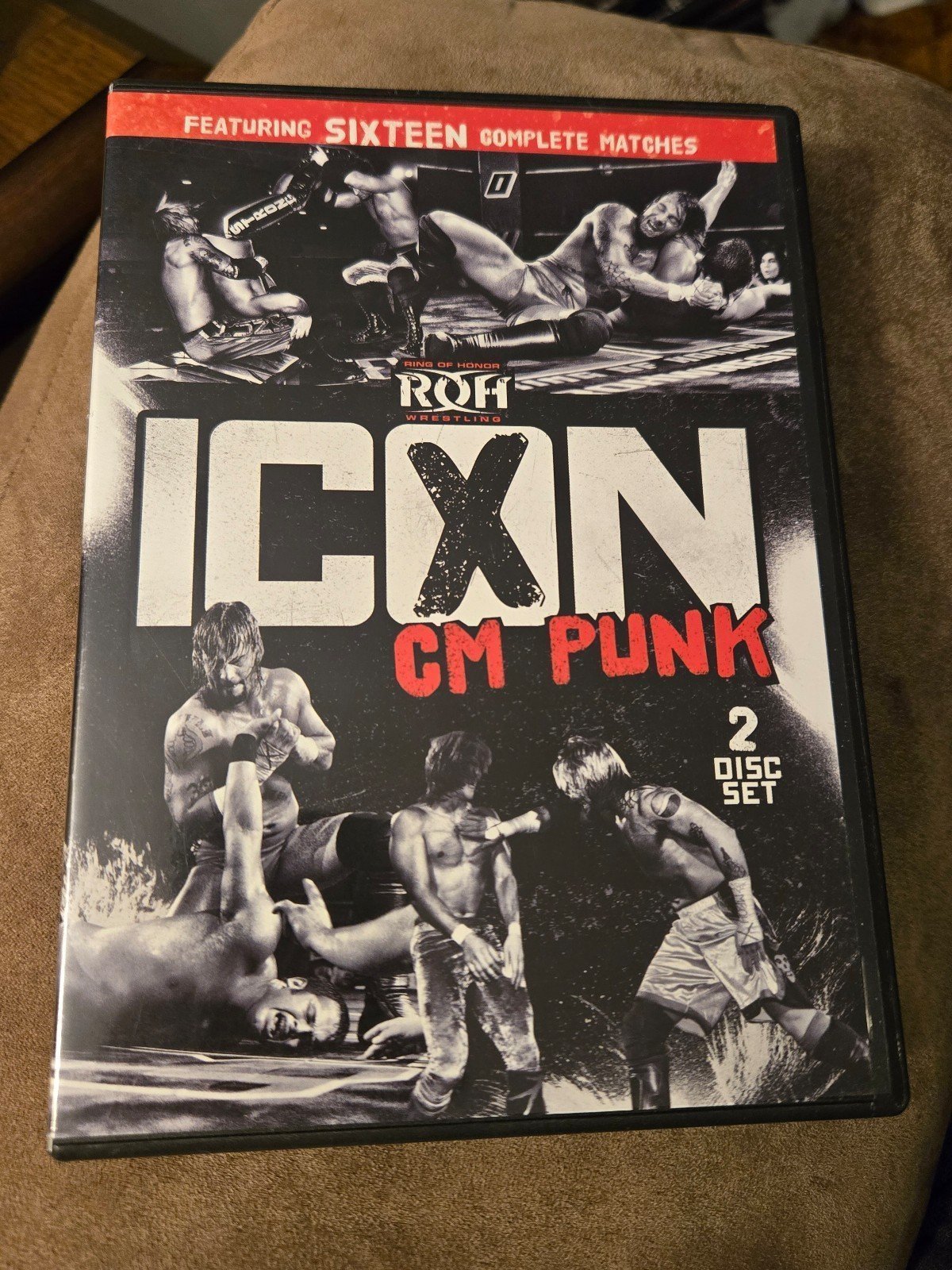ROH Ring Of Honor CM Punk Icon 2 (Two) Disc Set DVD Rare