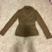 Brown affliction utility jacket