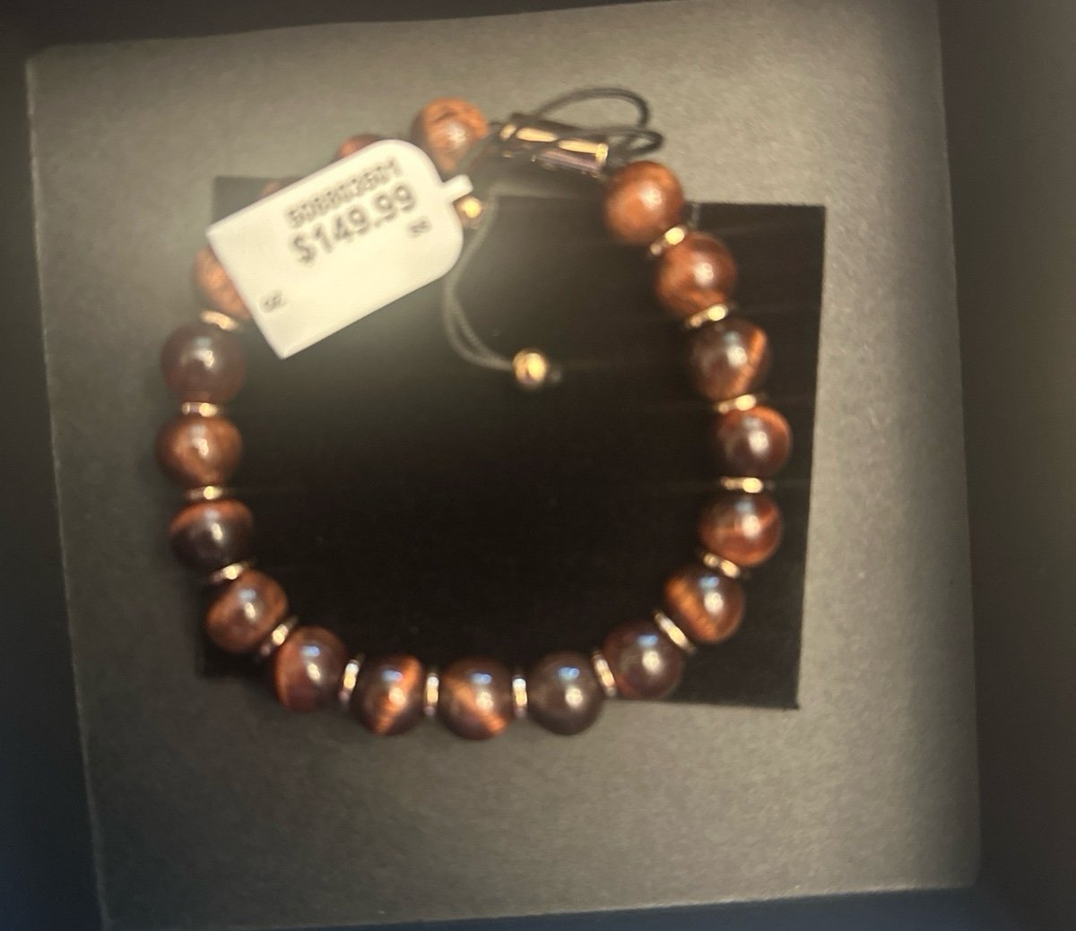 Men’s Tiger Eye Beaded bracelet