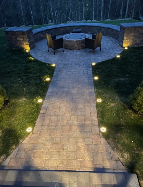 Color Changing Solar Ground Lights, 12 Pack 16 LED Solar Outdoor Lights