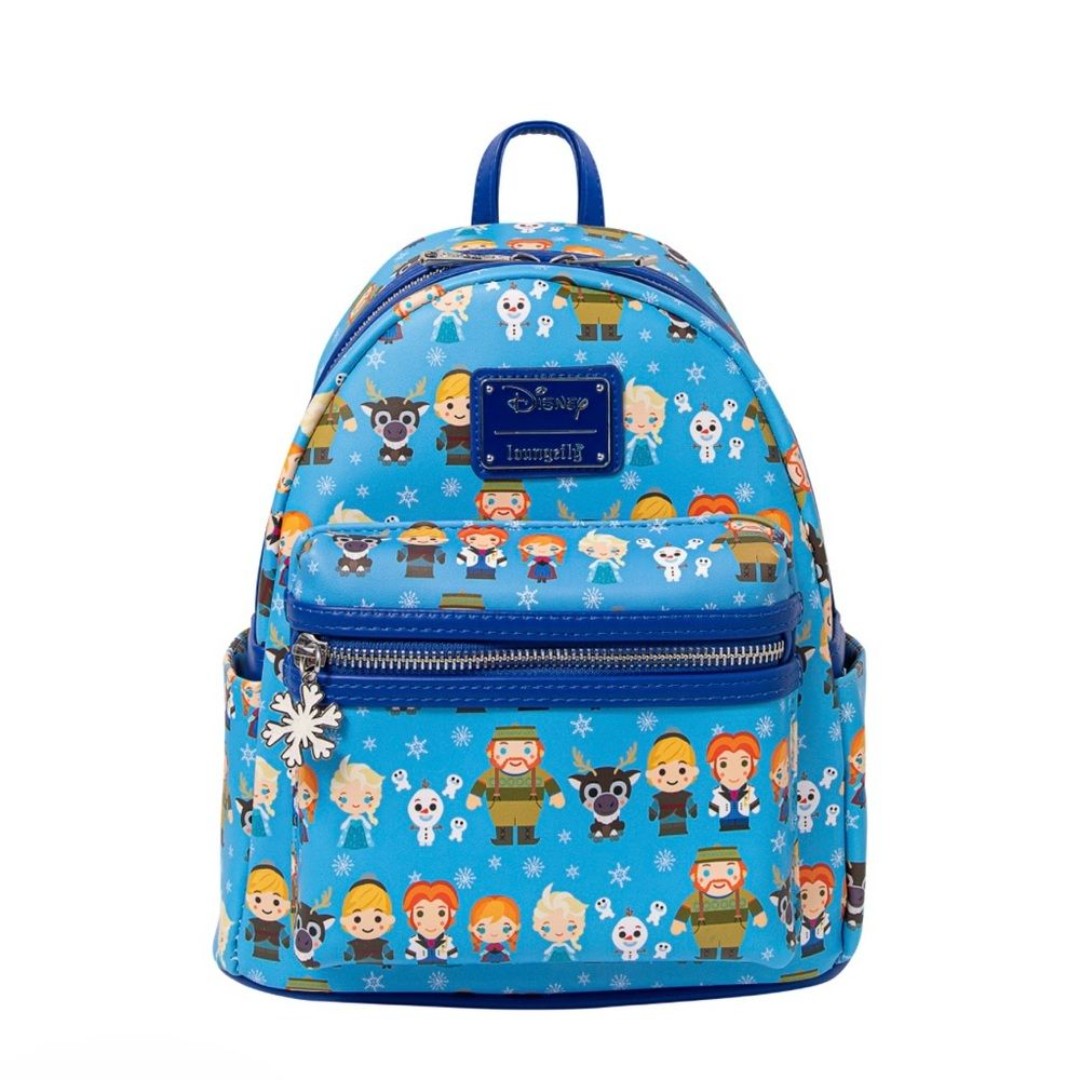Loungefly Disney Frozen Chibi Characters Mini Backpack Purse New with Tags