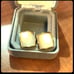 1940s Pearl and Brass French Cufflinks