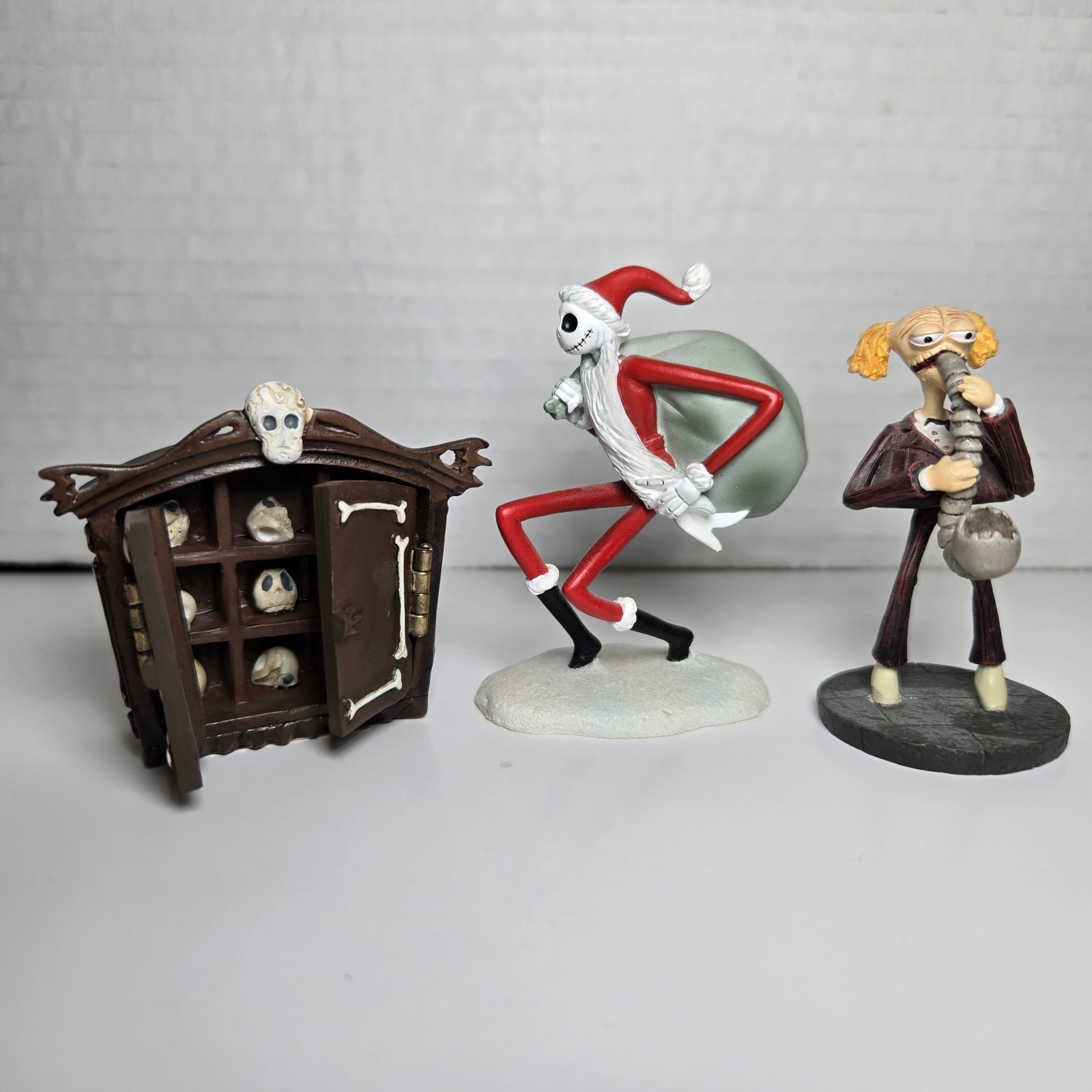 Hawthorne Village 05-08 Disney Nightmare Before Christmas Lot Of 3 Figures Jack