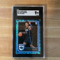 Paolo Banchero NBA Hoops Teal Explosion Rookie Card SGC 9