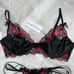 (XL) 2pcs For Love and Lemons LOVE POTION Set Bra and Thong