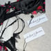 (XL) 2pcs For Love and Lemons LOVE POTION Set Bra and Thong