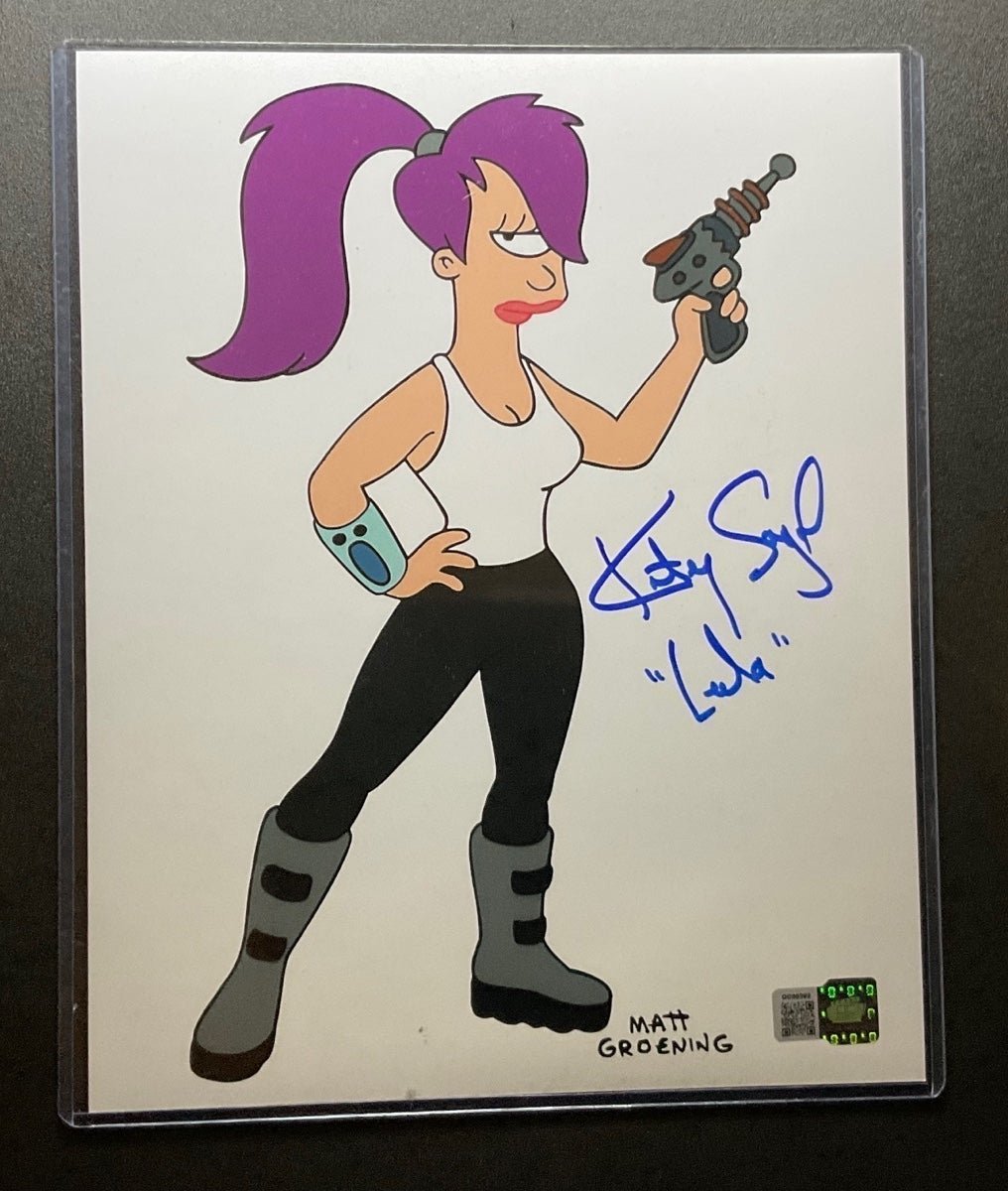 Leela Futurama Katey Sagal Autograph Picture OC Celebrity Marketing Authentic