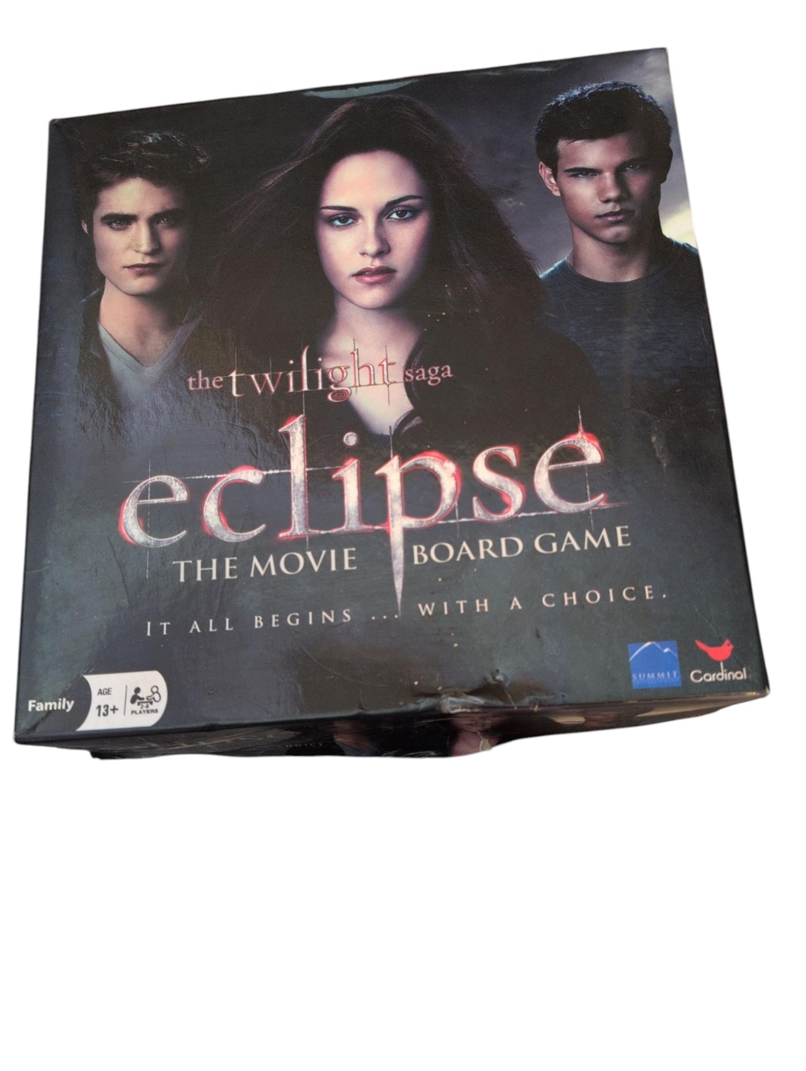 The Twilight Saga Eclipse The Movie Board Game 2010 No Instructions