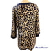 STORYBOOK KNITS navy/white animal print sweater