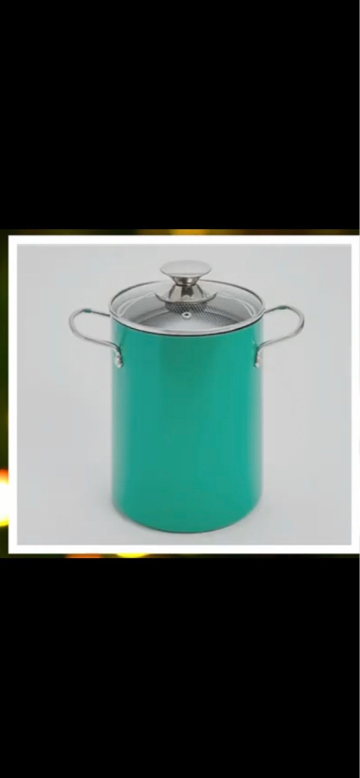Cook's Essentials Forged Aluminum 4 qt Vertical Multi-Pot w/ Basket & Lid - MINT