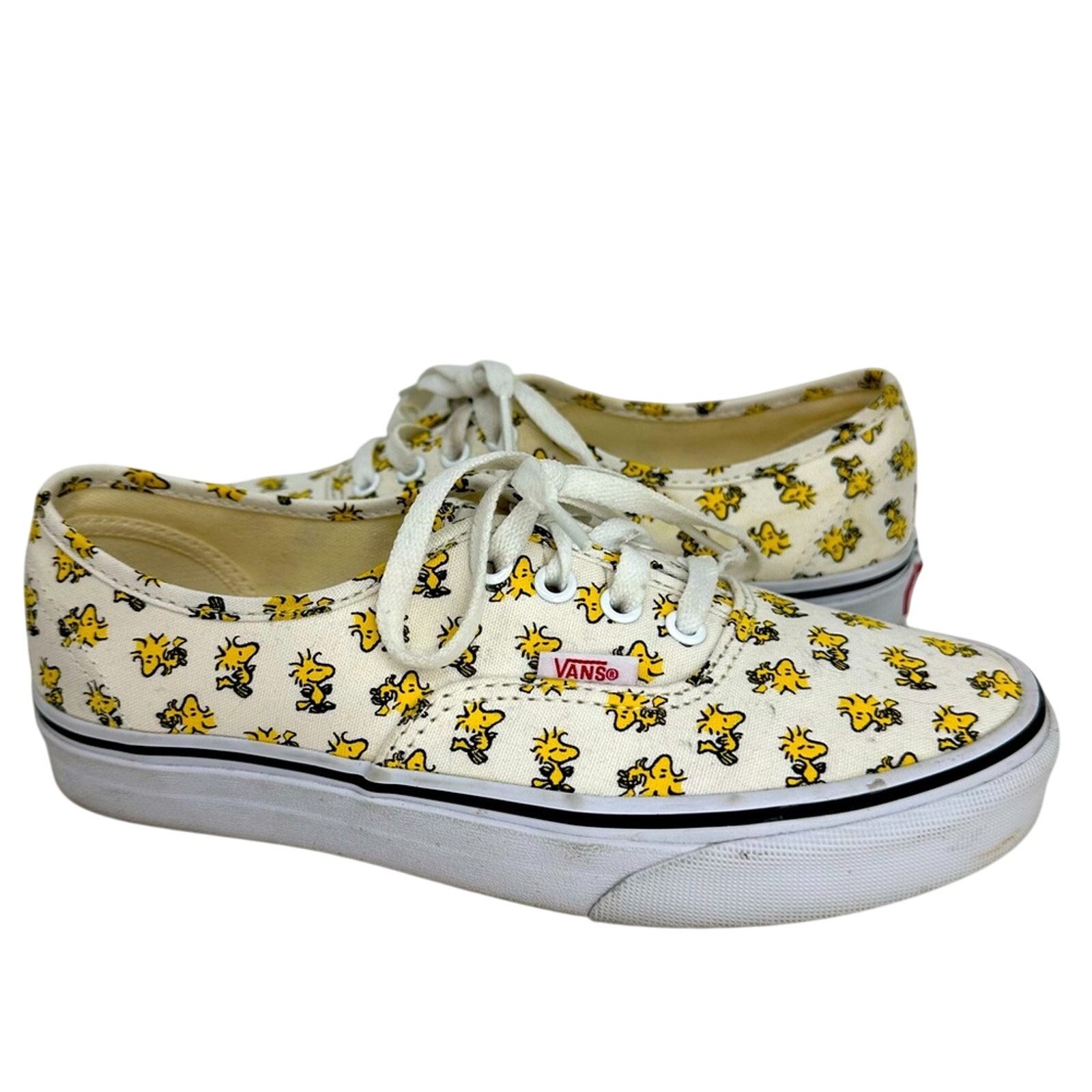 Vans x Peanuts Woodstock Lace Up Sneakers - Yellow White Black