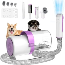 Pet Dog Grooming Brush Hair Vacuum Kit