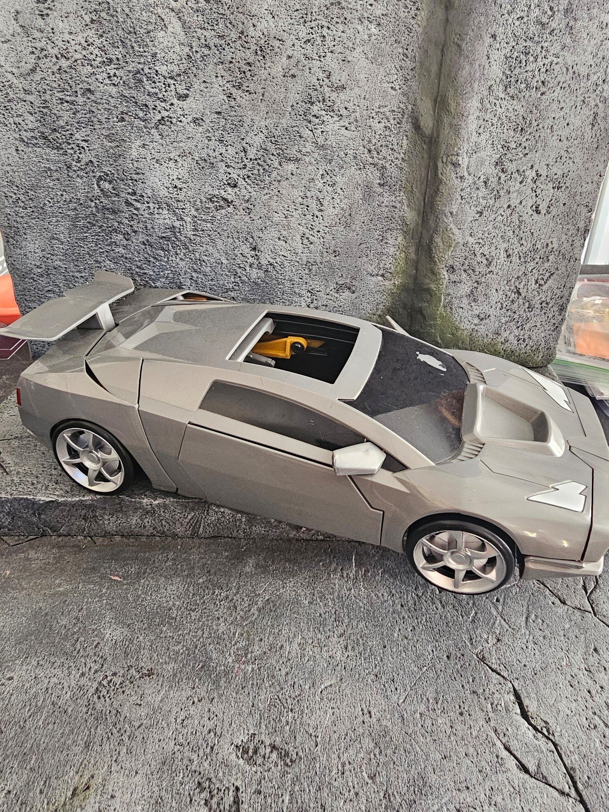 Mattel Batman Dark Knight Shift Attack Sports Coupe Bruce Wayne 2008