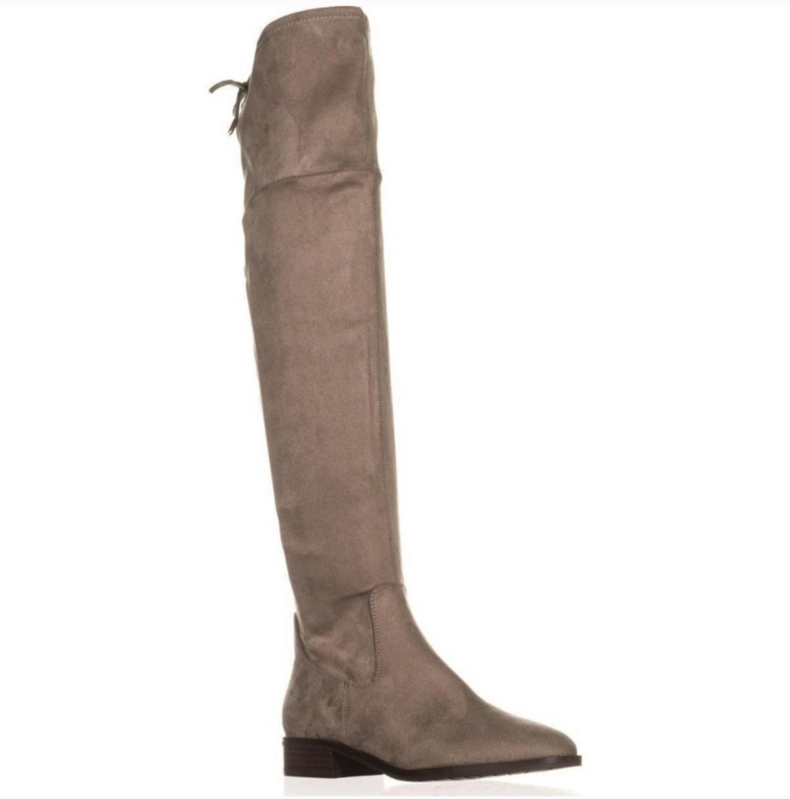Ivanka Trump Tan Knee High Suede Boots