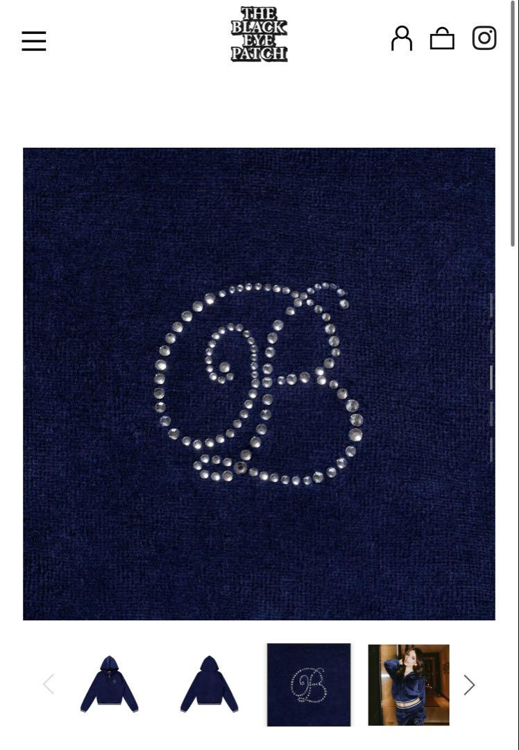 人気の雑貨がズラリ！ Black VELOUR EMBLEM B patch eye トップス