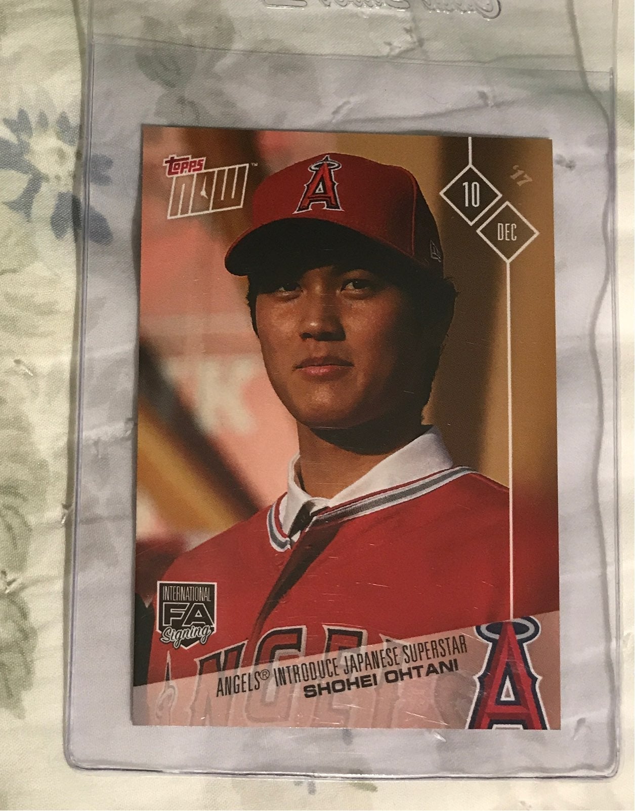 2017 Topps Now Shohei Ohtani #OS-80-Mint