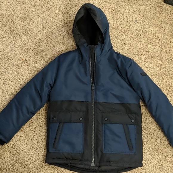 Michael Kors Boy's Snorkel Faux Fur Hood