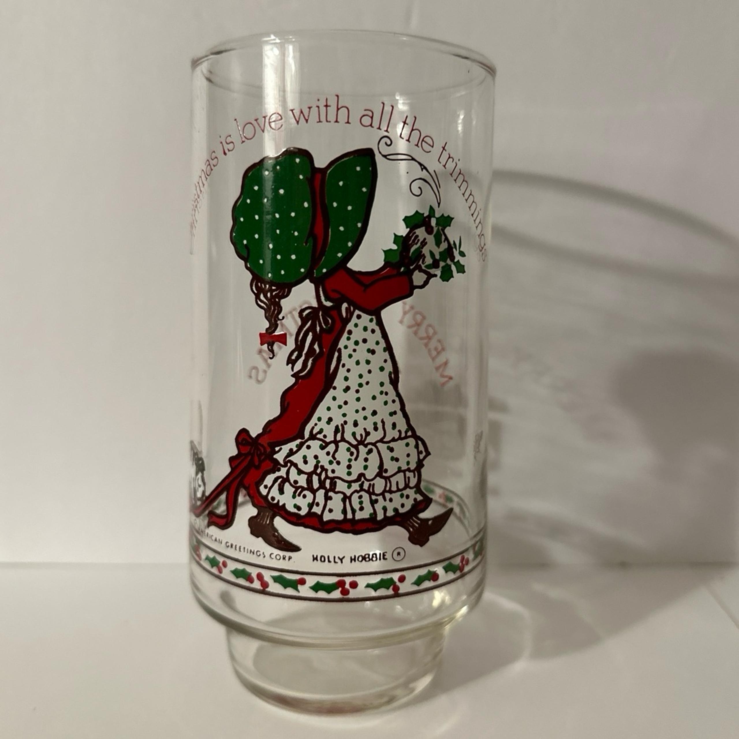 Coca Cola Holly Hobby Drinking Glass