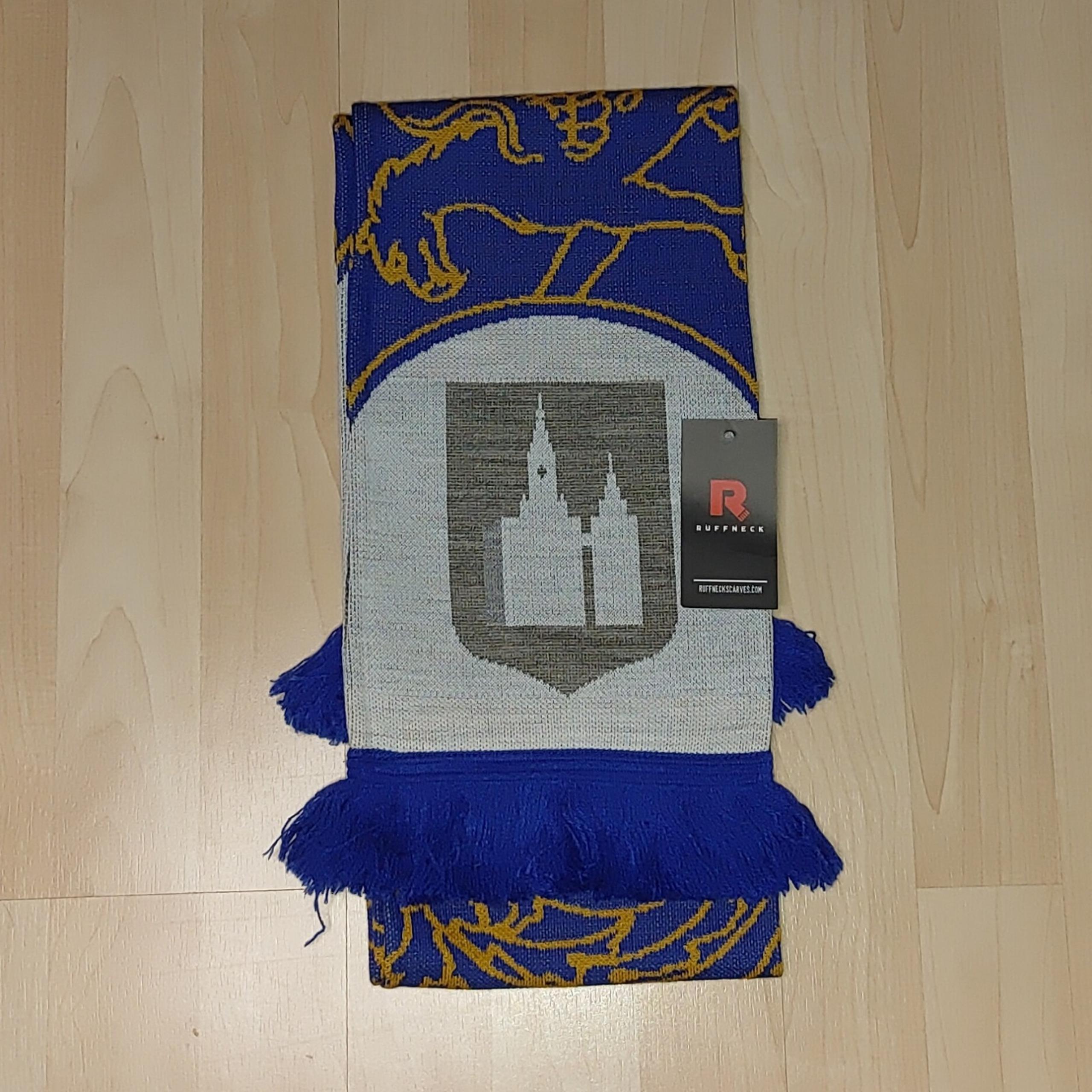 Ruffneck Medieval Castle Style Fringed Ends Scarf Brand New