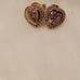 Pandora rose gold earrings