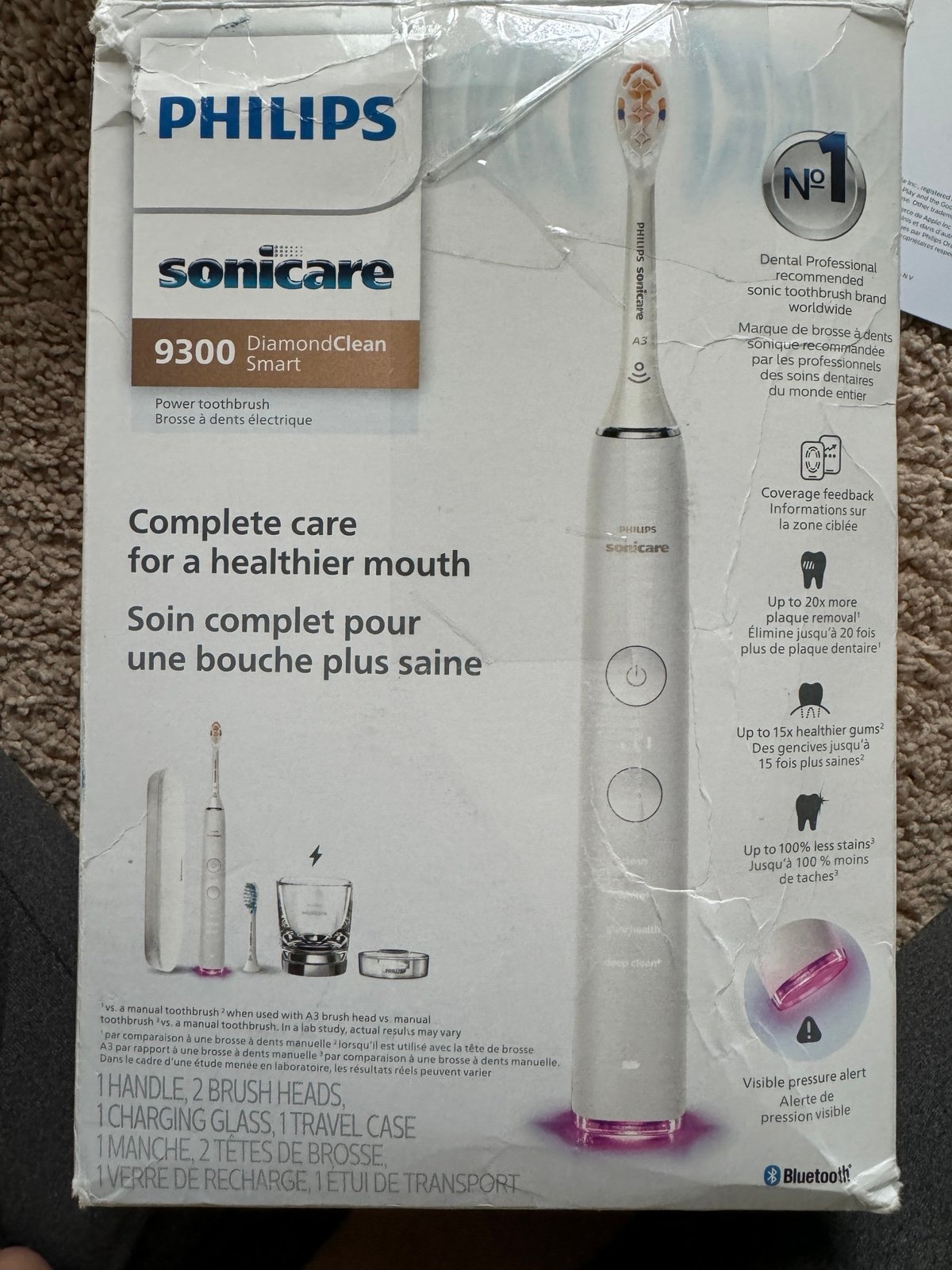 *NEW* Philips Sonicare 9300 DiamondClean Smart MISSING BRUSH HEAD