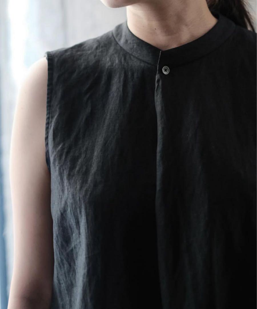 最新のデザイン SP SLEEVE NO BLOUSE /HUE LINEN (Espe) トップス