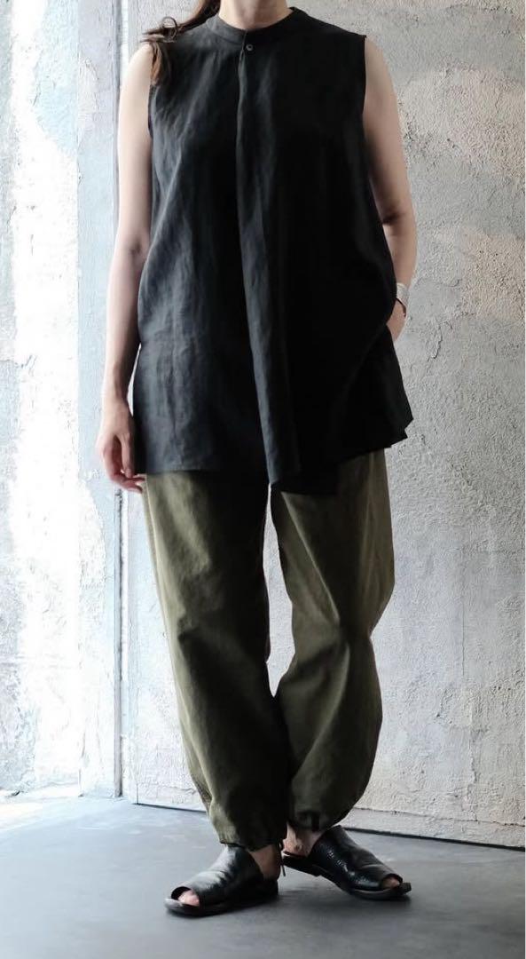 SP (Espe) LINEN /HUE BLOUSE NO SLEEVE