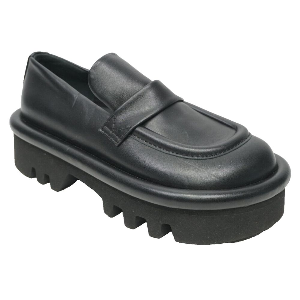 J W Anderson Bumper Tresor Platform Loafer Shoes, Black, 5US/36EU MSRP 750